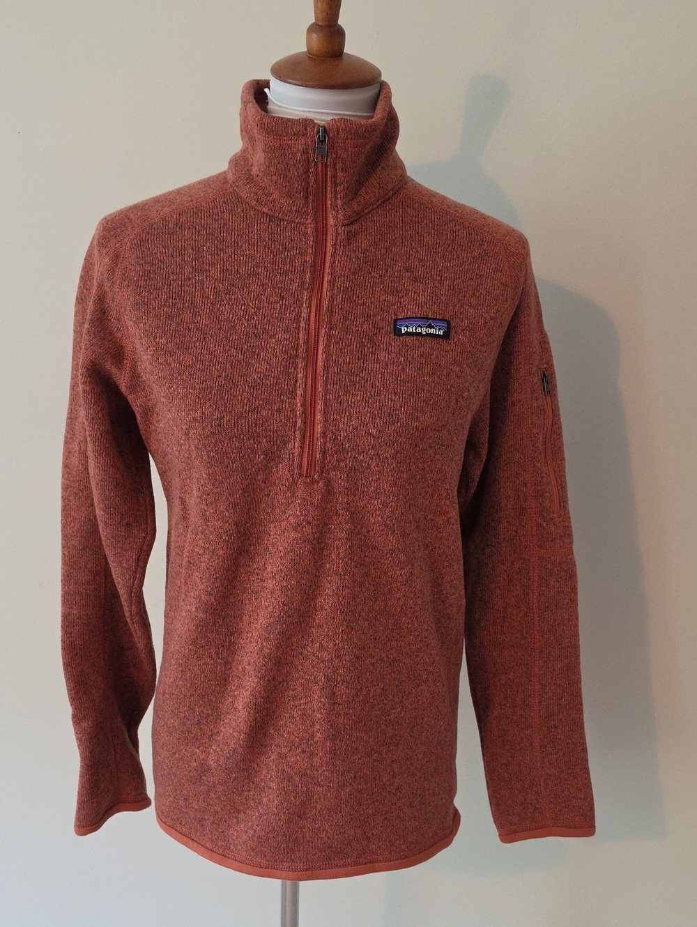 Patagonia Half-Zip Sweater - Rust